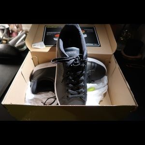 Black Leather Adidas Men’s